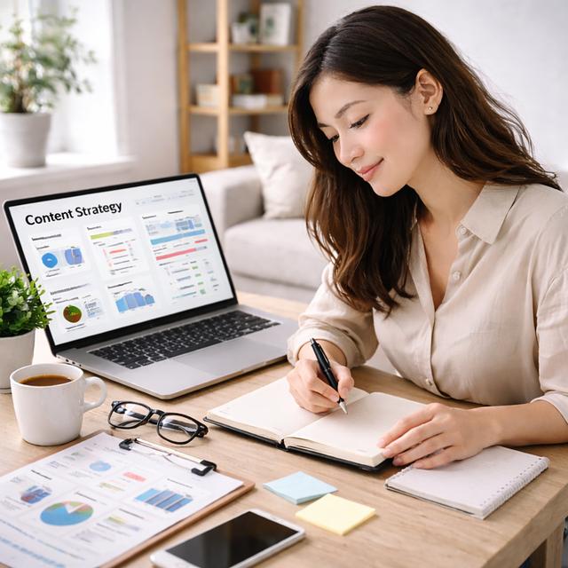 stratégie de contenu SEO organique lancer pour trouver des clients